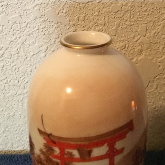 NORITAKE Bone China NIPPON TOKI KAISHA Hand Painted SIGNED Urn/Vase - Picture 6 of 8